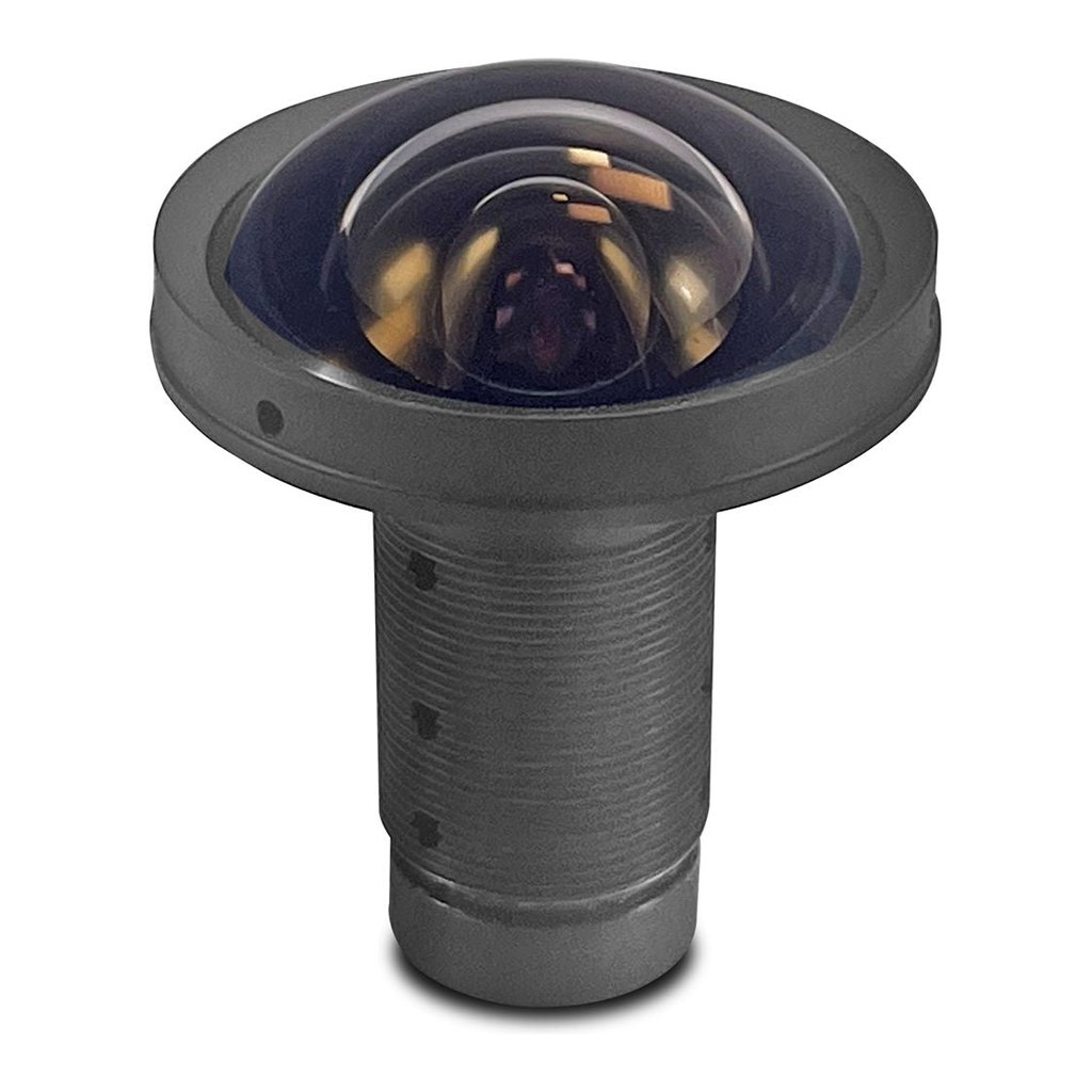 [LM1.7QS40] 1/2.5" 1.7mm F4.0 S-Mount (M12) Wide Angle Lens