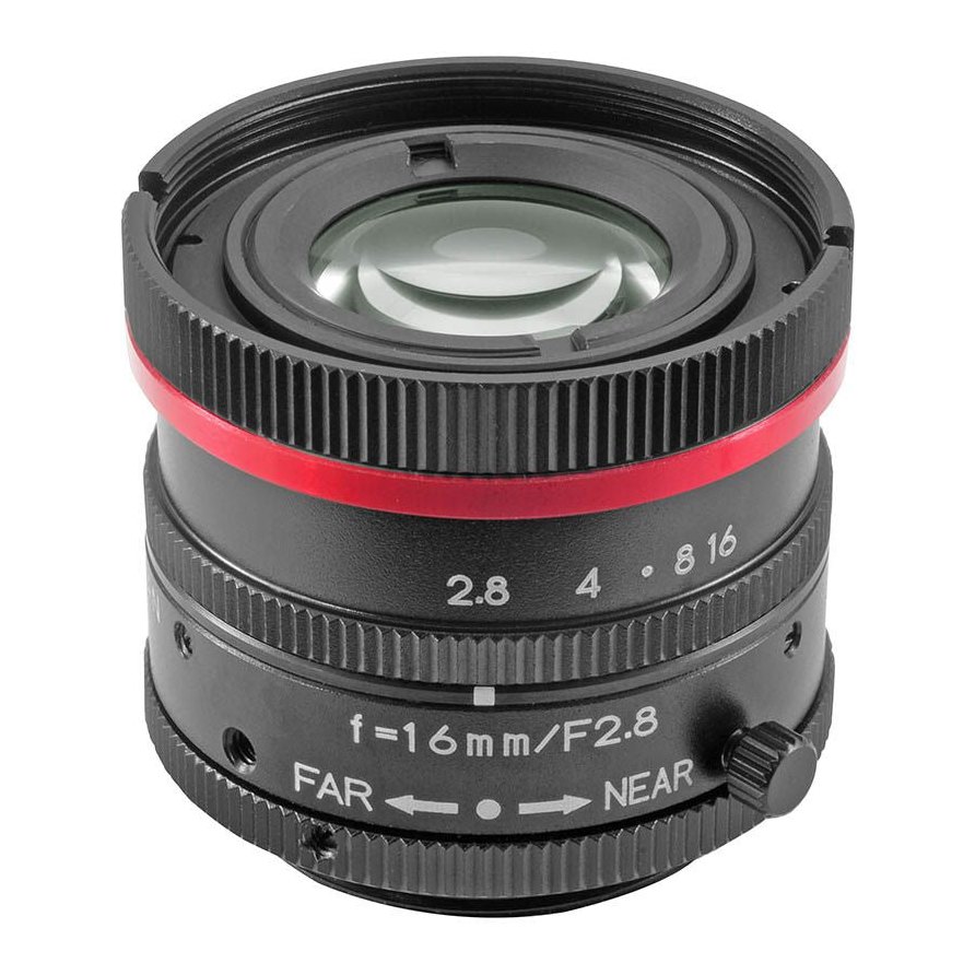[LM12JC5MC-WP] 2/3" 12mm 5MP Ultra Compact Waterproof C-Mount Lens (Filter thread: M30.5)
