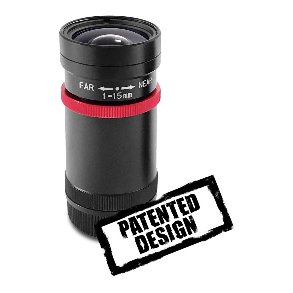 [LM15FC-R] 1.1" 15mm 24MP IR-Corrected Radiation-Resistant C-Mount Lens