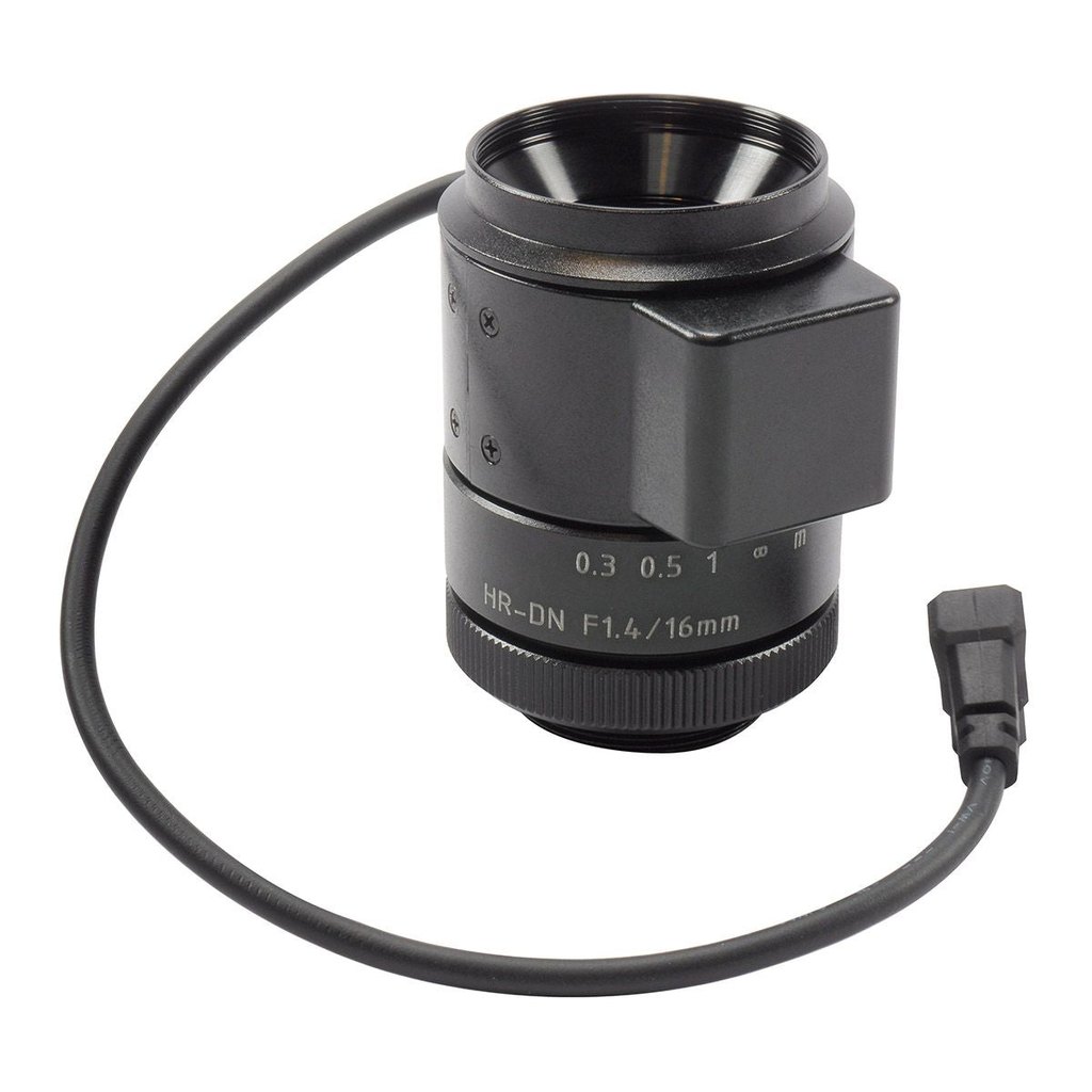 [LM16JC5MM-IR] 2/3" 16mm, F1.4, 5MP Day&Night P Iris (Filter thread: M30.5)