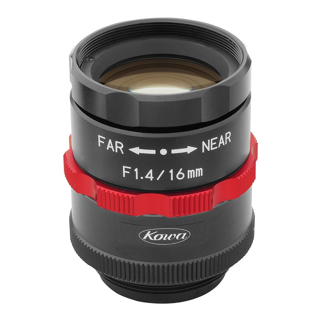 [LM16JCM-WP] 2/3" 16mm JCM-WP Series Waterproof and Ruggedized (Filter thread: M27)