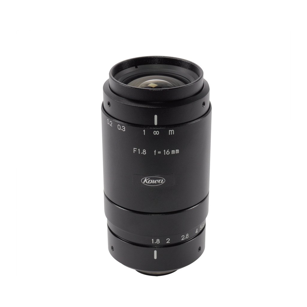 [LM16SC] 1" 16mm 6MP C-Mount Lens (Filter thread: M34)