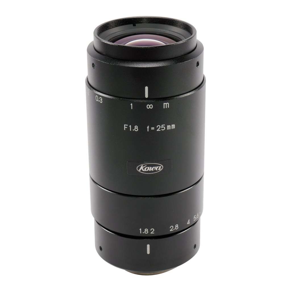 [LM25SC] 1" 25mm 6MP C-Mount Lens (Filter thread: M34)