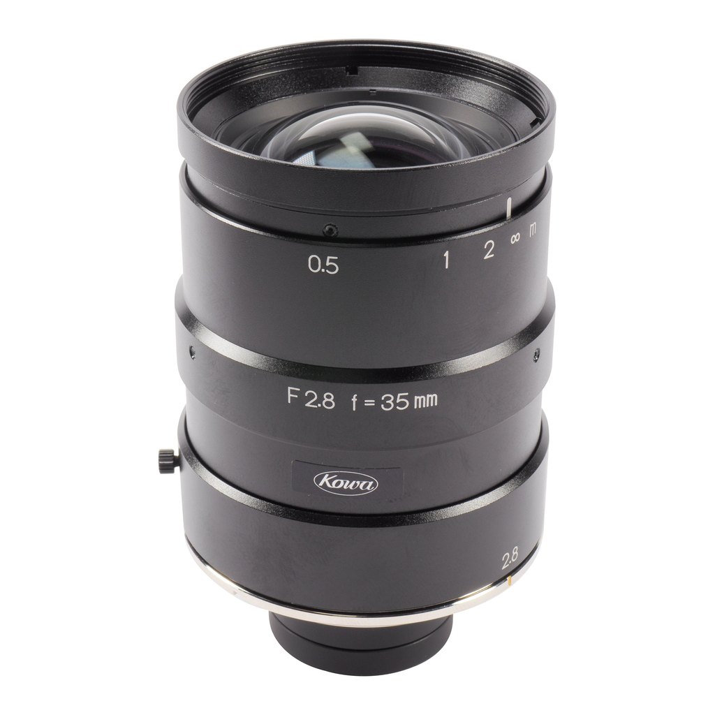 [LM35LF] 35mm F2.8 F mount Line Scan lens (Filter thread: M52)