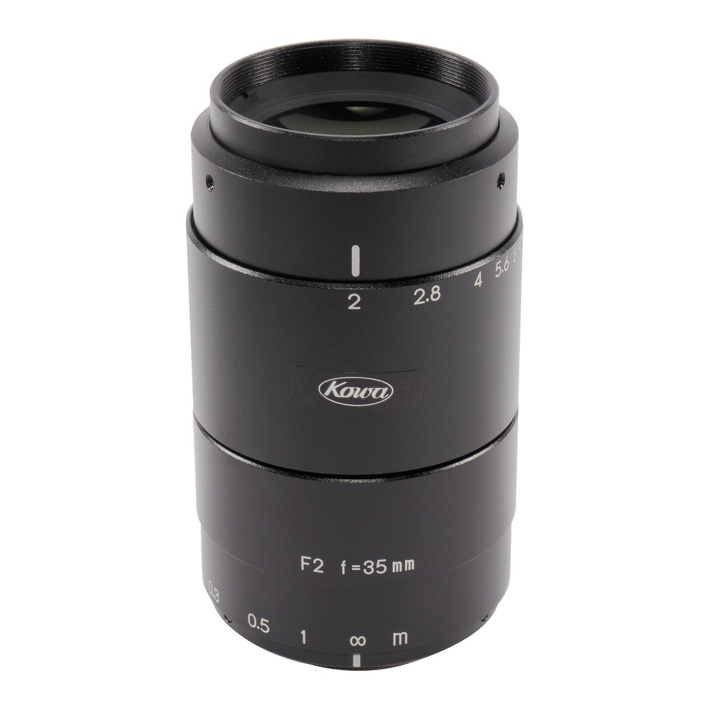 [LM35SC] 1" 35mm 6MP C-Mount Lens (Filter thread: M34)