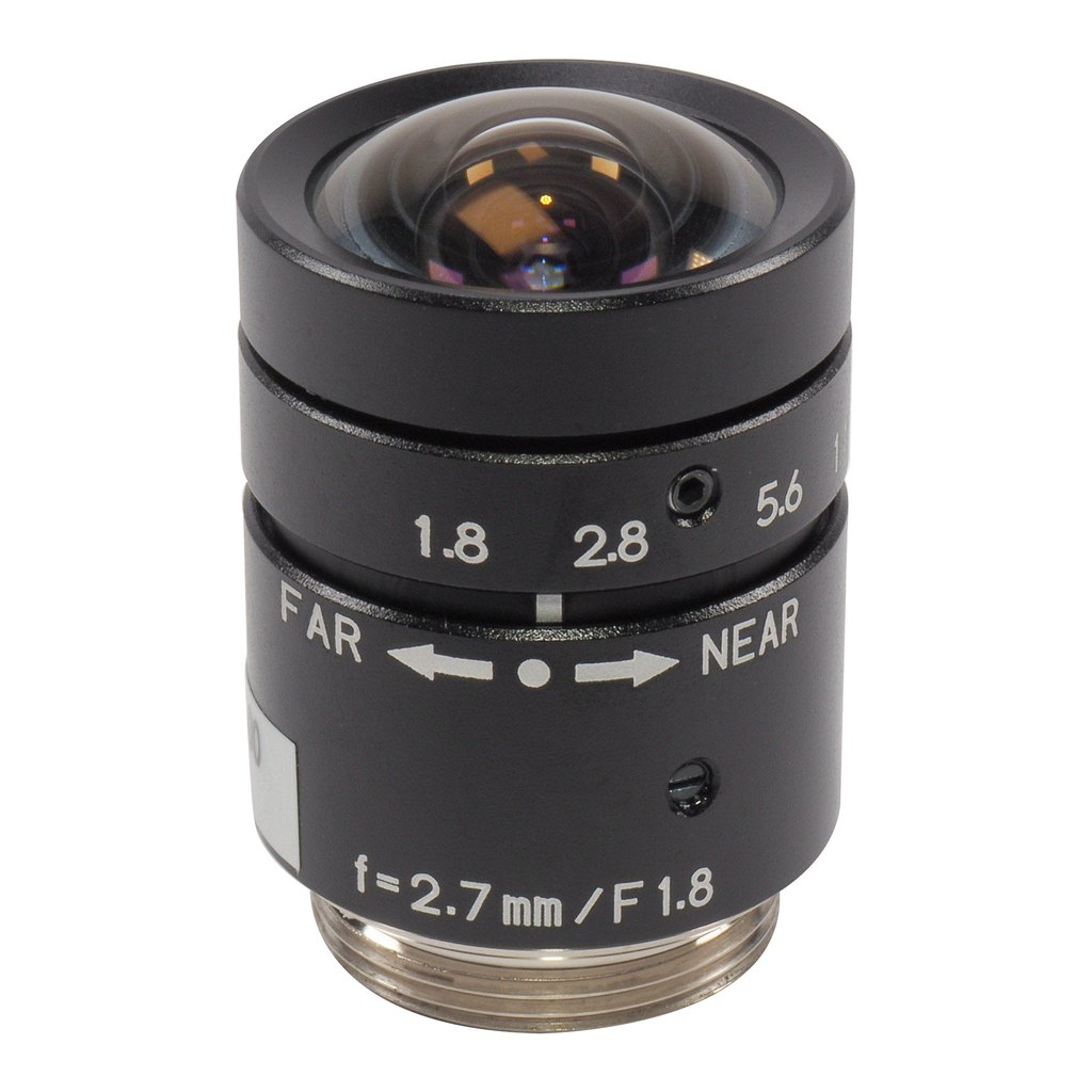 [LM3NF] 1/3" 2.7mm NF-Mount Megapixel Lens