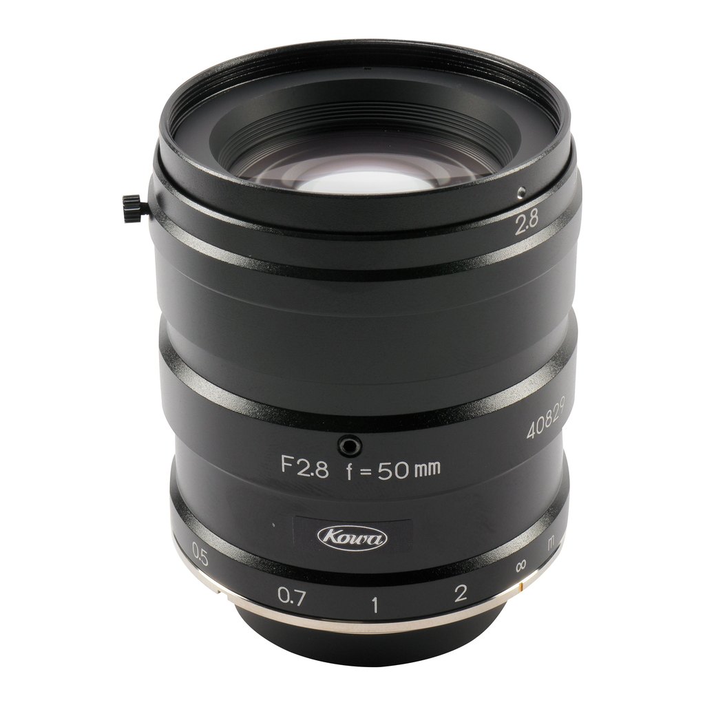 [LM50CLS] 50mm color line scan F mount lens (Filter thread: M62)