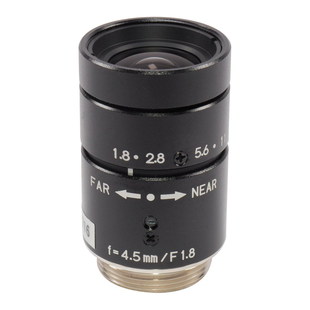[LM5NF] 1/3" 4.5mm NF-Mount Megapixel Lens