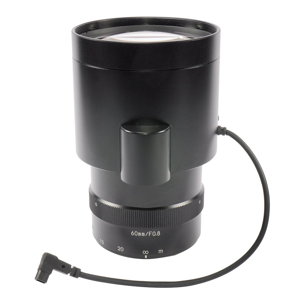 [LM60JS5MA] 1", 60mm, F0.85, CS-Mount, DC Auto-Iris, 5MP (Filter thread: M77)