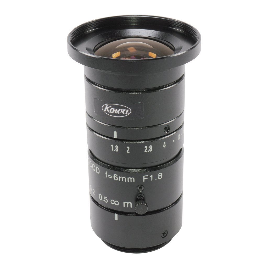 [LM6NC3] 1/2" 6mm 3CCD/CMOS NC3 Series (Filter thread: M37.5)