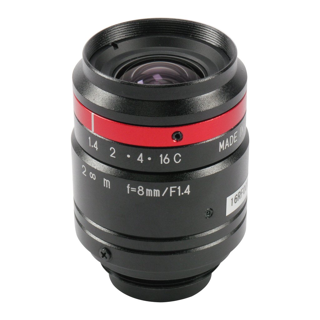 2/3" 8mm 3MP JC3M2 Series (Filter thread: M27)
