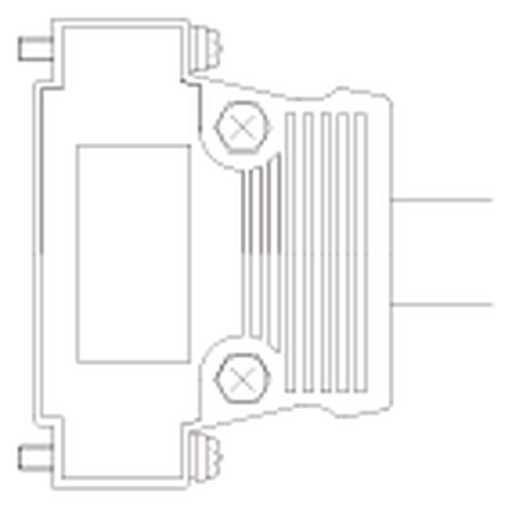 [EXCB2-25-3] Cable External control Cables 3m （D-sub25-pin）