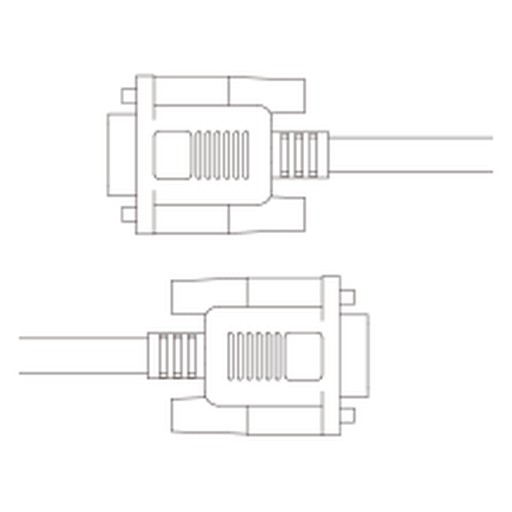 [EXCB2-9-9-3-ST] Cable RS-232C communication cable 3m（D-sub9-pin / D-sub9-pin）