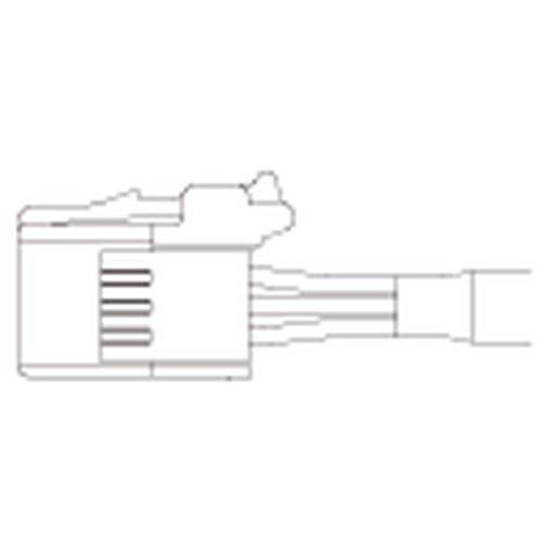 [EXCB2-E3-3] EIA-485 Communication Cable 3m (e-CON Connector 3-pin)