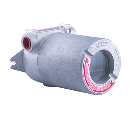 [C2-BR] C2 SERIES EXPLOSION PROOF HOUSING WITH SLOTTED KEYENCE IV3-G500CA  ARM, STANDARD APPROVALS: UL/cUL CLASS I, DIVISION 1, GROUP B; NEMA TYPES 4X/7/9, ATEX CERTIFIED, GLASS VP, SAFETY BLUE