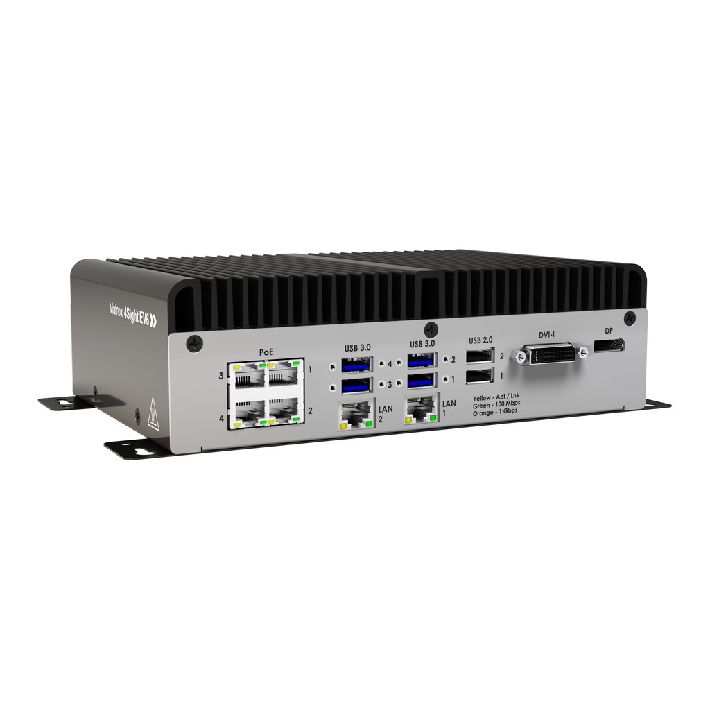 [EV6I5M16DA] 4Sight EV6 computer with i5-7442EQ CPU, 16GB RAM, 64GB SSD and Win10 IoT Enterprise. Pre-loaded with Aurora Design Assistant design-time and run-time. Partially licensed for Aurora Design Assistant/Imaging Library.