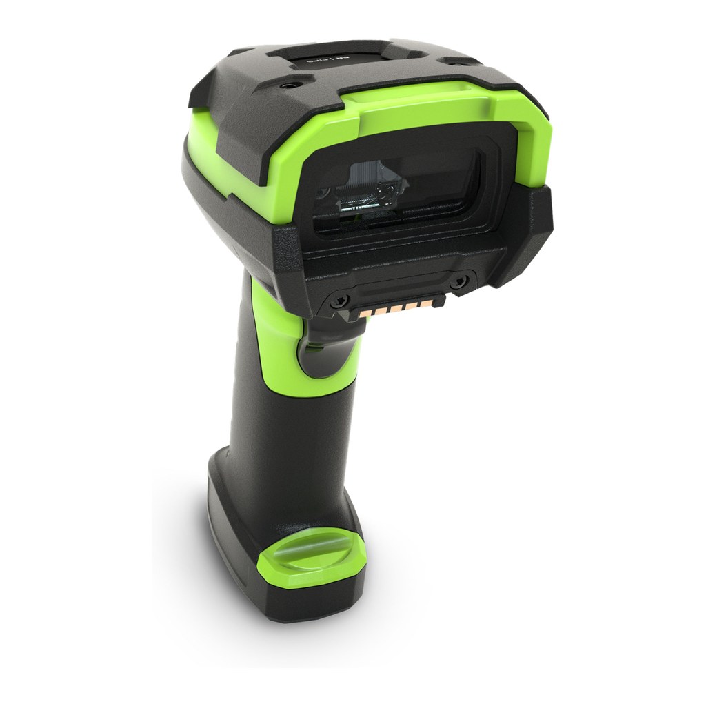 [LI3678-SR3U4210S1W] LI3678-SR Rugged Green Vibration Motor Standard Cradle USB KIT: LI3678-SR0F003VZWW Scanner, CBA-U42-S07PAR Shielded USB Cable supports 12V p/s, STB3678-C100F3WW Cradle, PWR-BGA12V50W0WW Power Supply,  CBL-DC-451A1-01 and 23844-00-00R Line Cords