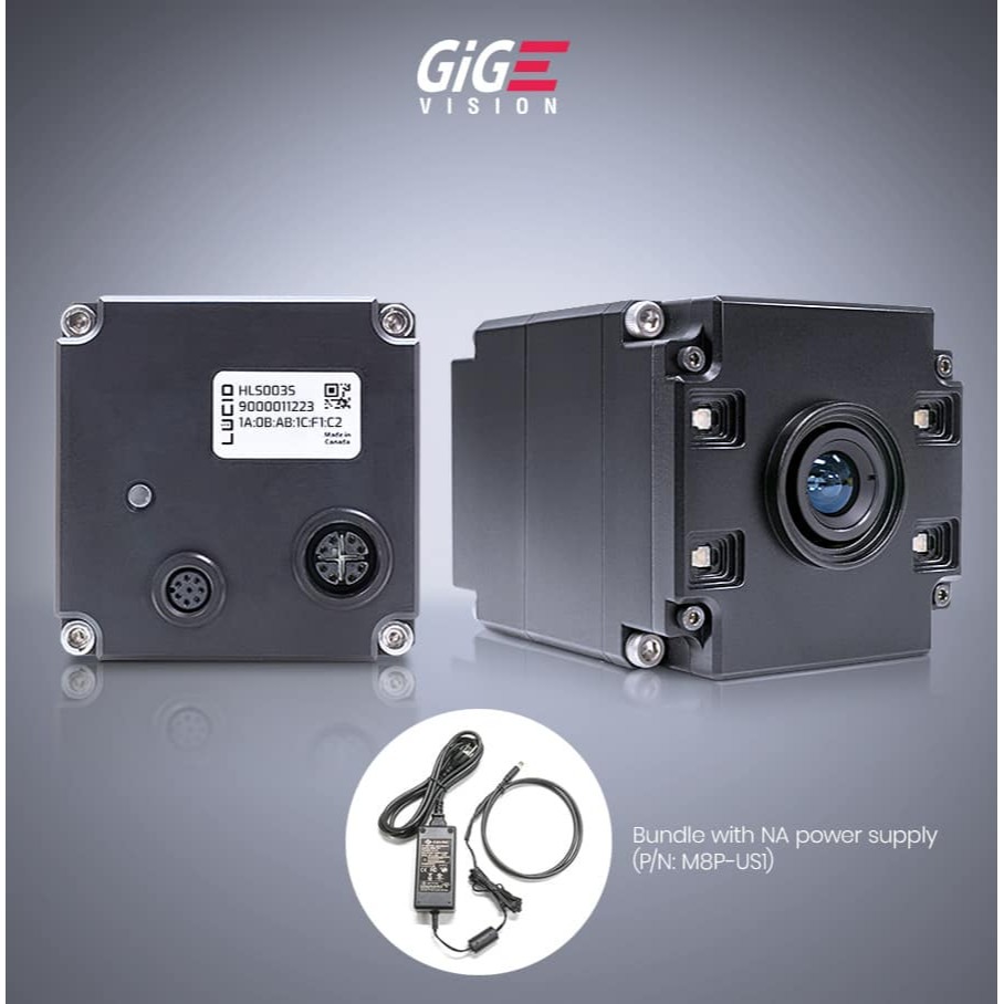 [HLS-BUN-US1] Helios ToF Ethernet Camera with US Power Supply