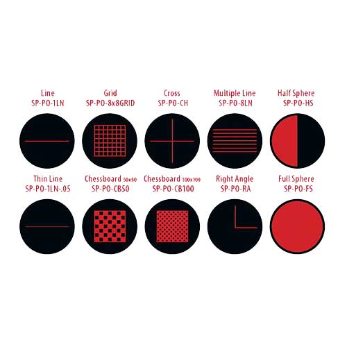 Standard Pattern Etching - CROSS HAIR
