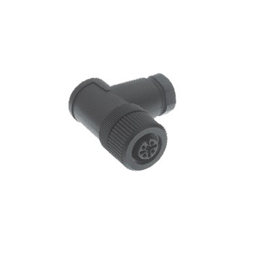 [5PM12-FLD-FR] 5 Pin Field Wireable Female 90 Degree Right Angle Connector
