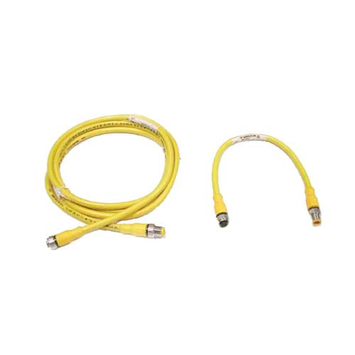5 Pin 300mm Jumper Cable - Stainless Steel Wash Down Male to Female