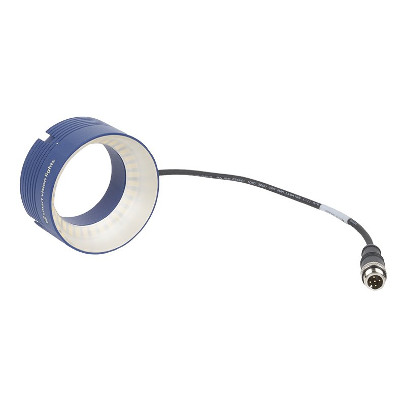 75mm O.D. x 52mm I.D. low-angle ring light - Green LEDs