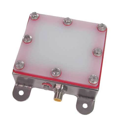 IP68 WashDown 75mm BackLight - 625nm Red LEDs - Brick BackLight