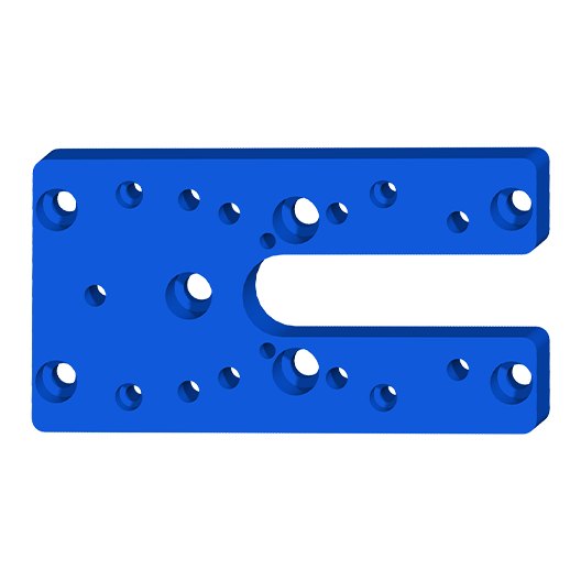 [AFSB-530-B-P4] Banner P4 Mounting Plate