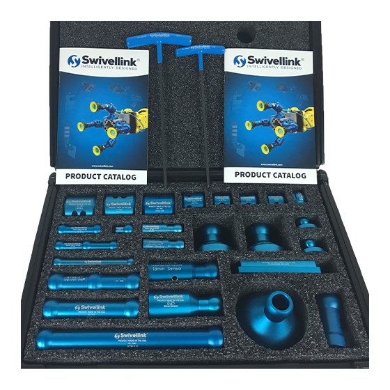 Swivellink Demo Case w/Product