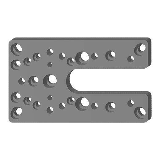 Metric Adaptor Plate