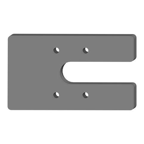 Metric Std Blank Plate
